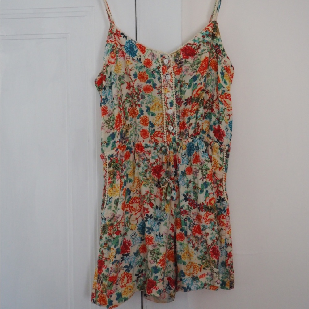 Cute Floral Romper